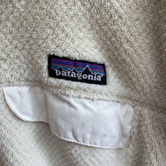 PATAGONIA RE-TOOL SNAP T PULLOVER IN CREAM - Picture 5 of 6